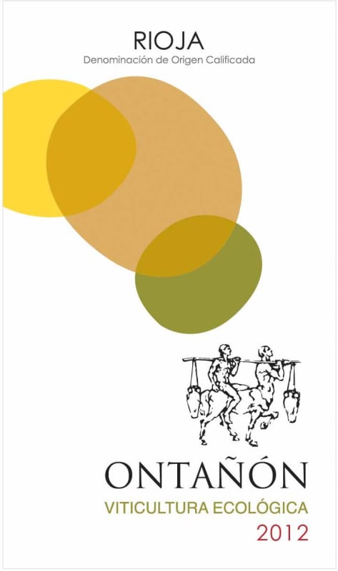 Bodegas Ontanon Ecologico Tinto 2012 Front Label