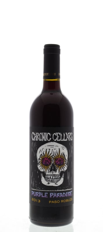 Chronic Cellars Purple Paradise Red Blend 2013 Front Bottle Shot