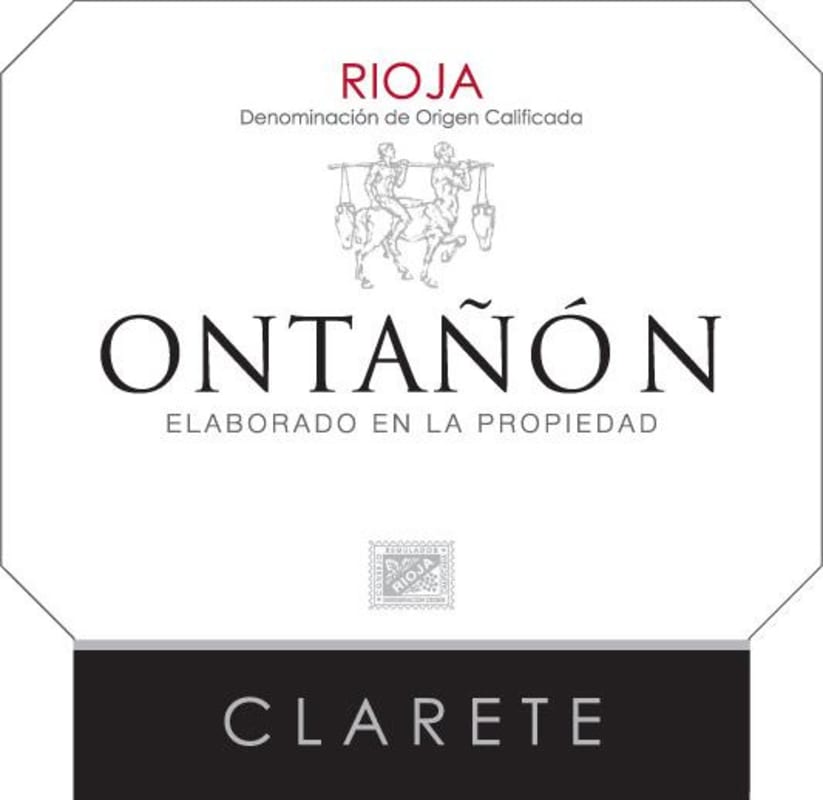 Bodegas Ontanon Clarete 2013 Front Label