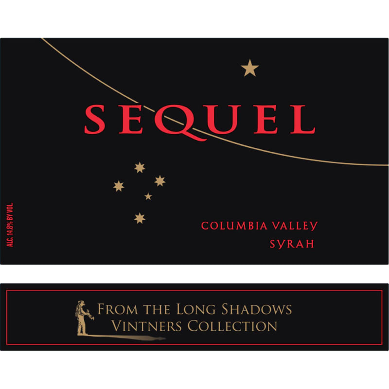 Long Shadows Vintners Sequel Syrah 2002 Front Label