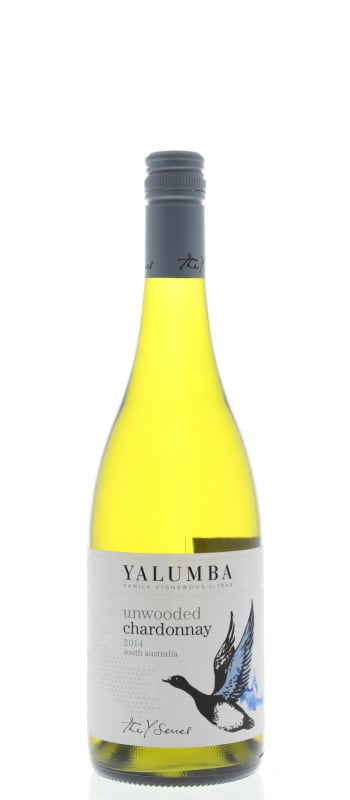 Yalumba Y Series Unwooded Chardonnay 2014 Front Bottle Shot