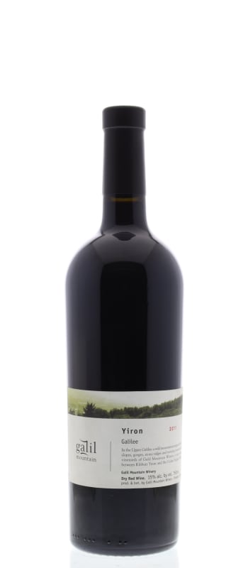 Galil Mountain Winery Yiron (OK Kosher) 2011 Front Bottle Shot