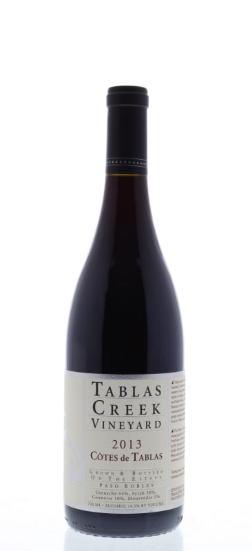 Tablas Creek Cotes de Tablas Rouge 2013 Front Bottle Shot