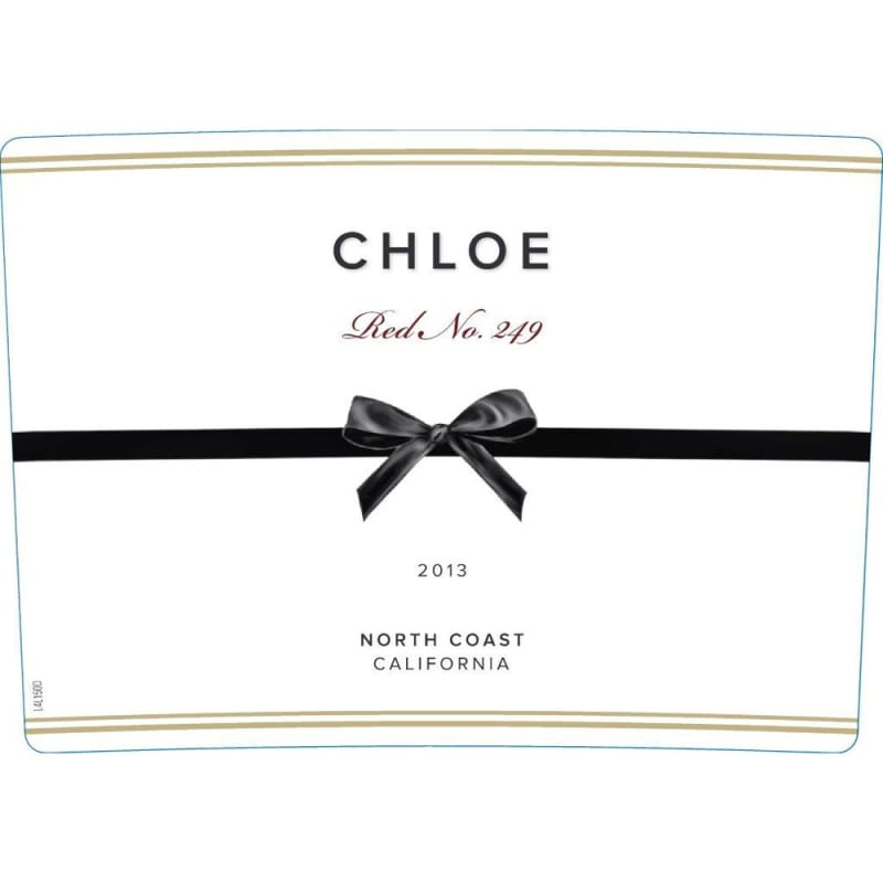 Chloe Red Blend 249 2013 Front Label