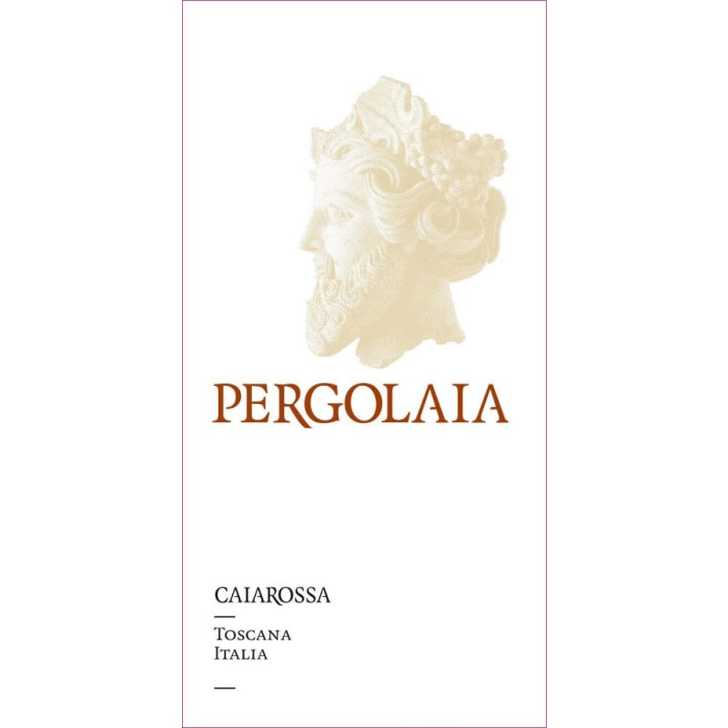 Caiarossa Pergolaia 2008 Front Label