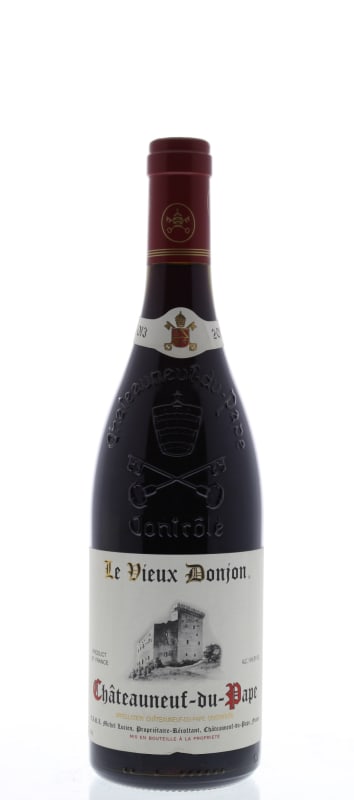 Le Vieux Donjon Chateauneuf-du-Pape 2013 Front Bottle Shot
