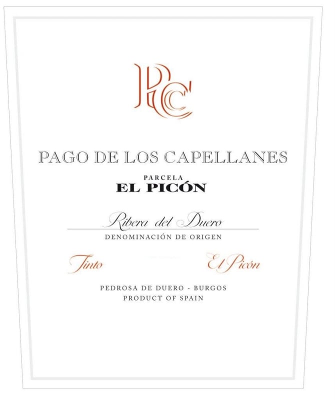 Pago de Los Capellanes El Picon Tinto 2011 Front Label