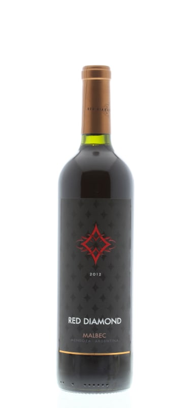 Red Diamond Malbec 2012 Front Bottle Shot