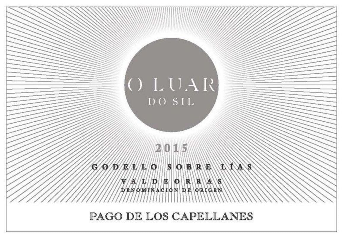 Pago de Los Capellanes O Luar Do Sil Godello Sobre Lias 2015 Front Label