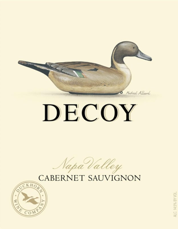 Decoy Napa Valley Cabernet Sauvignon 2015 Front Label