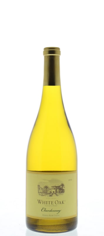 White Oak Chardonnay 2013 Front Bottle Shot
