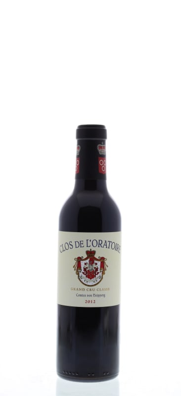 Clos de l'Oratoire (375ML half-bottle) 2012 Front Bottle Shot