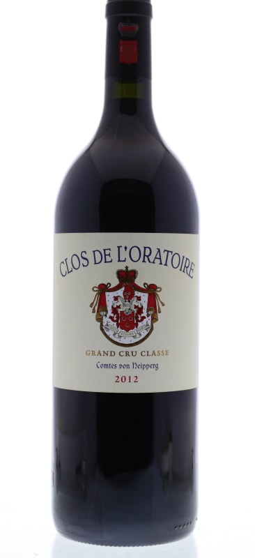 Clos de l'Oratoire (1.5 Liter Magnum) 2012 Front Bottle Shot