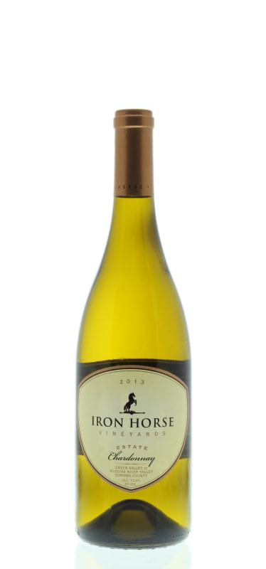 Iron Horse Estate Chardonnay 2013 Front Bottle Shot