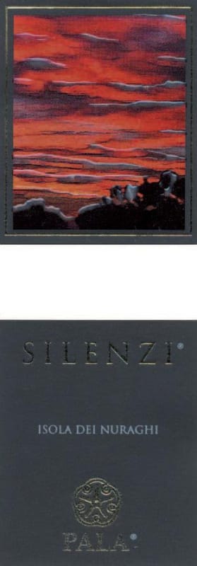 Pala Isola dei Nuraghi Silenzi Rosso 2014 Front Label