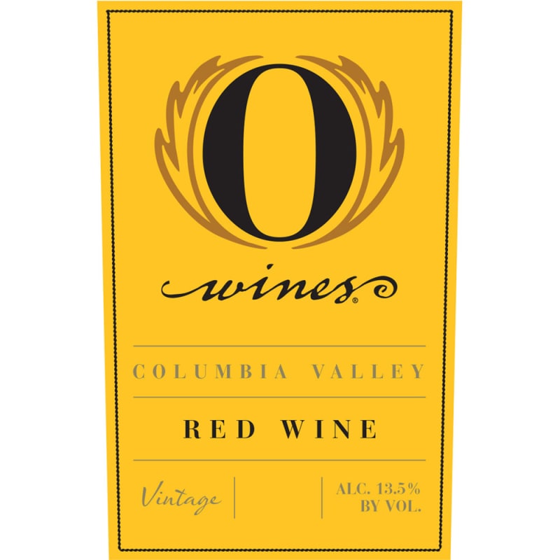 O Wines Red Wine Blend 2011 Front Label
