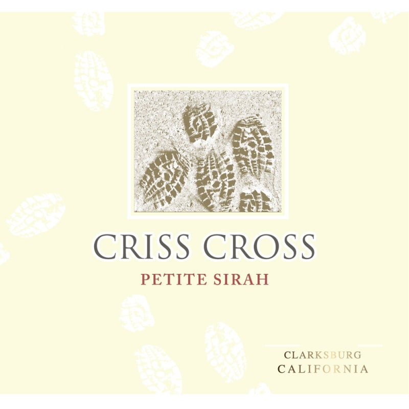 Criss Cross Petite Sirah 2014 Front Label