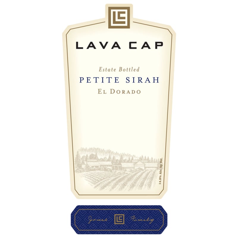 Lava Cap Petite Sirah 2011 Front Label