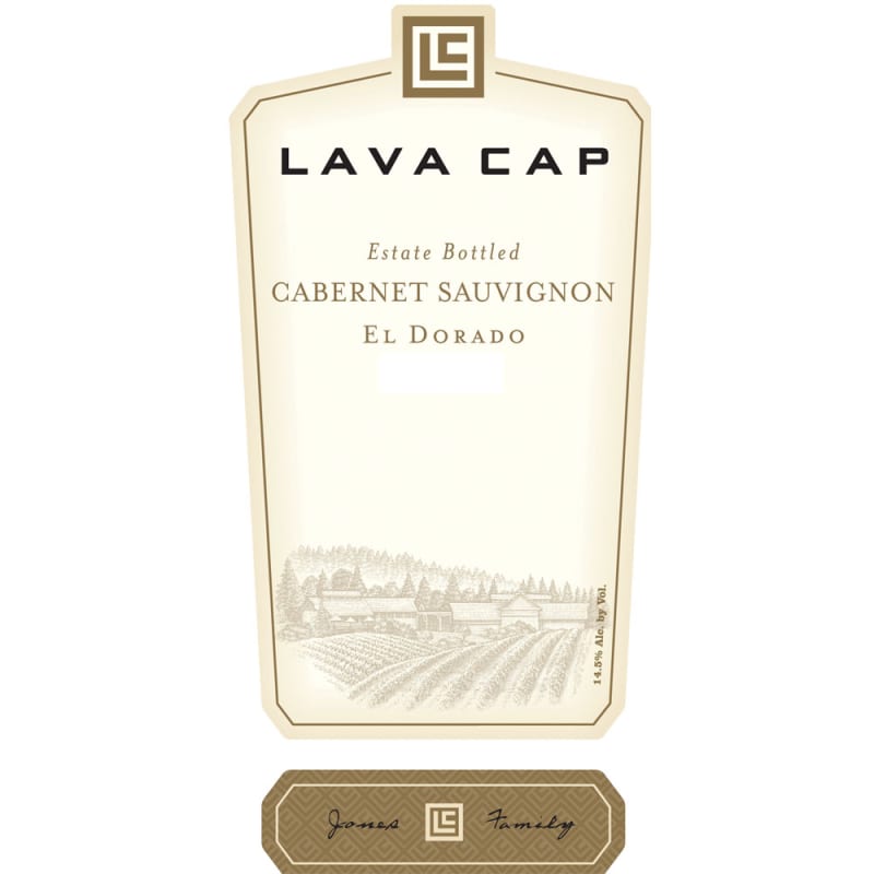 Lava Cap Cabernet Sauvignon 2012 Front Label