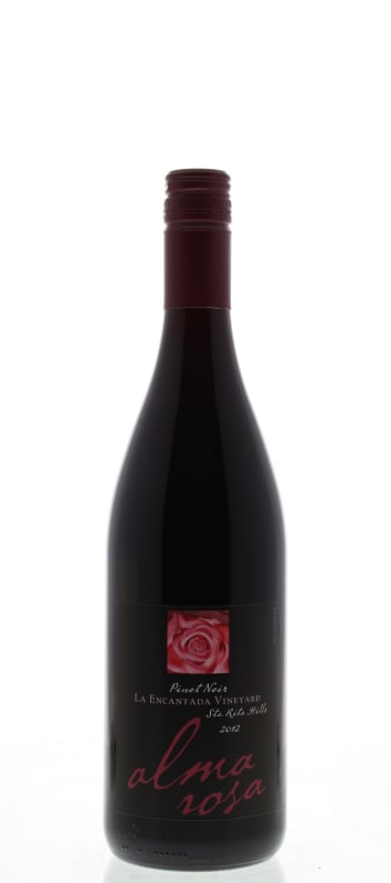 Alma Rosa La Encantada Vineyard Pinot Noir 2012 Front Bottle Shot