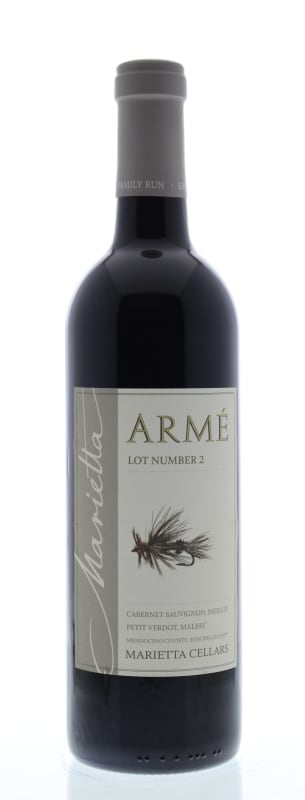 Marietta Cellars Arme Lot 2 Front Bottle Shot