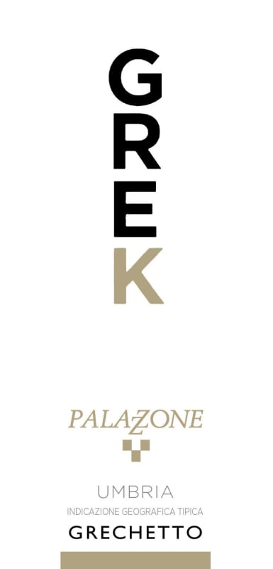 Palazzone Umbria Grek Grechetto 2011 Front Label