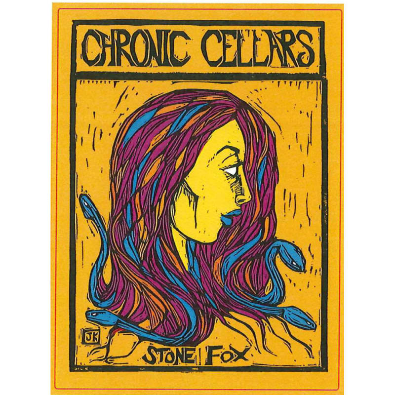 Chronic Cellars Stone Fox White Blend 2013 Front Label