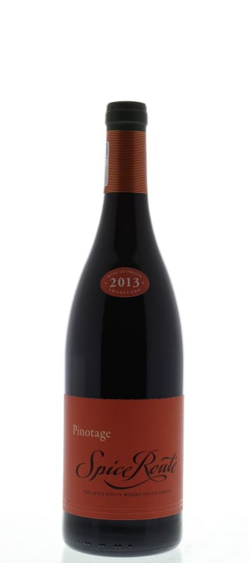Spice Route Pinotage 2013 Front Bottle Shot