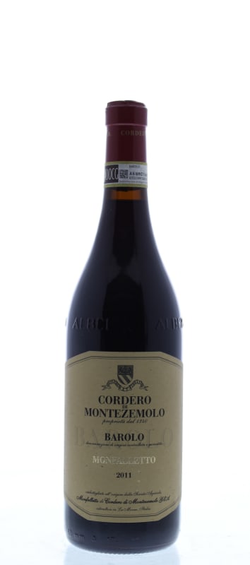 Cordero di Montezemolo Barolo Monfalletto 2011 Front Bottle Shot