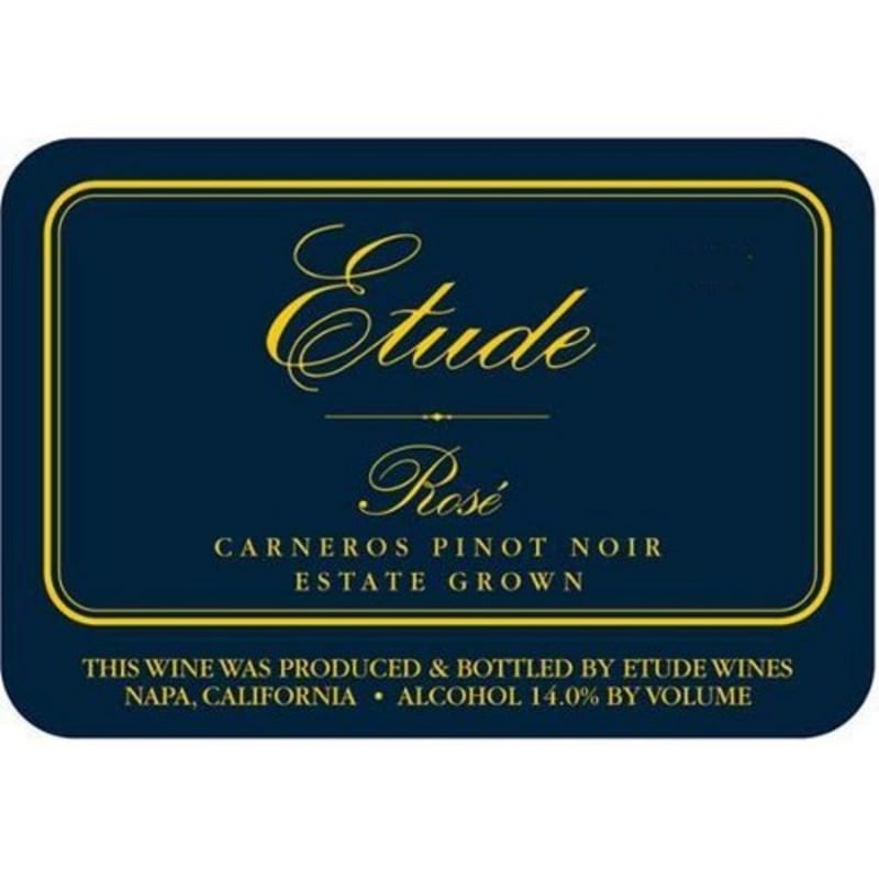 Etude Rose of Pinot Noir 2014 Front Label