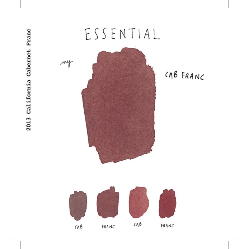 Richard Betts Wines My Essential Cabernet Franc 2013 Front Label