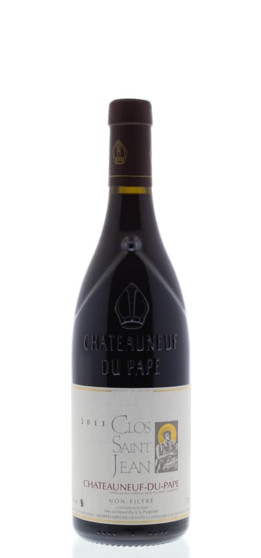 Clos Saint Jean Chateauneuf-du-Pape 2011 Front Bottle Shot
