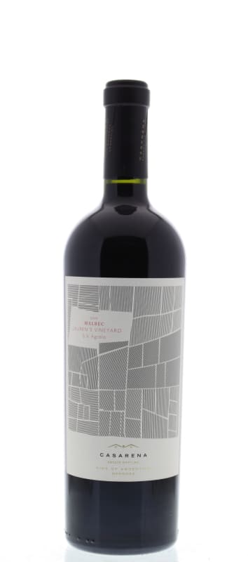 Casarena Lauren's Vineyard Malbec 2011 Front Bottle Shot