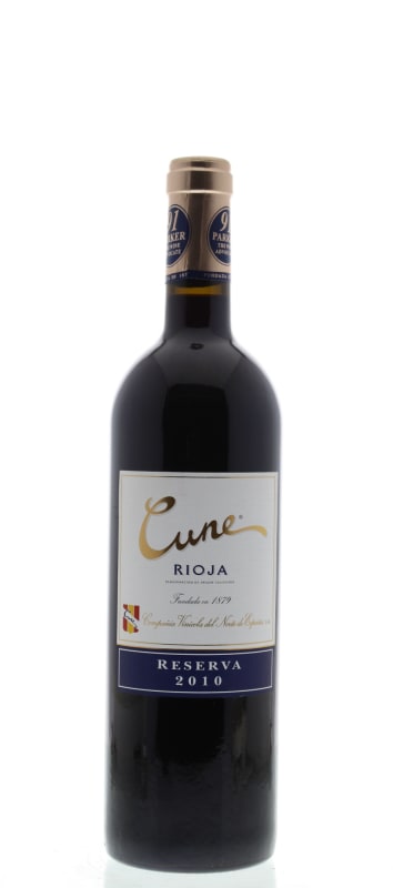 CVNE Rioja Reserva 2010 Front Bottle Shot