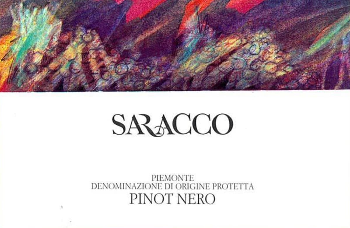 Saracco Monferrato Pinot Nero 2010 Front Label