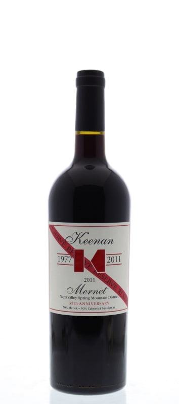 Keenan Mernet Reserve 2011 Front Bottle Shot