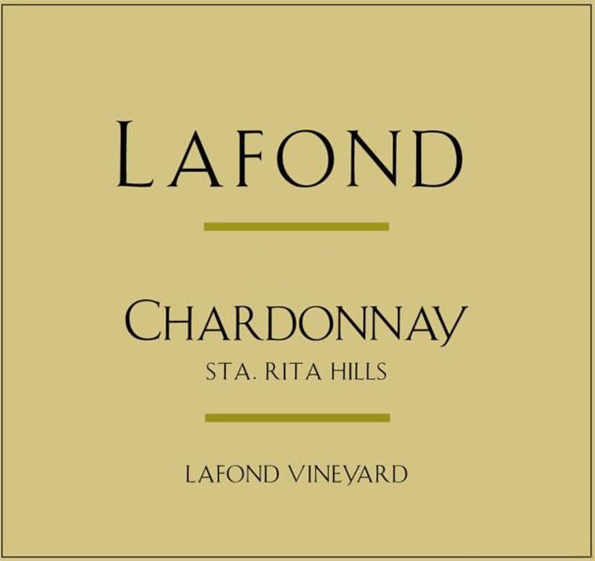 Lafond Lafond Vineyard Chardonnay 2013 Front Label