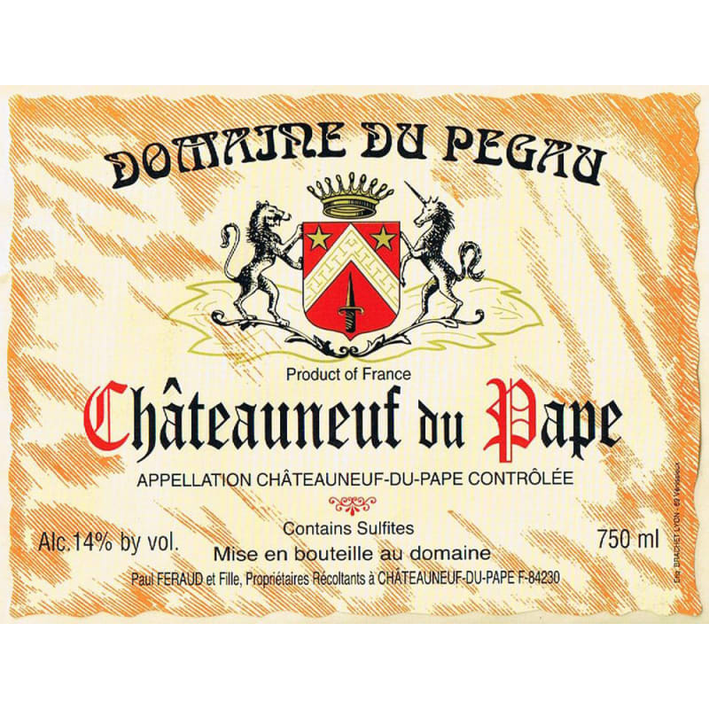 Domaine Pegau Chateauneuf-du-Pape Cuvee Reservee 2009 Front Label