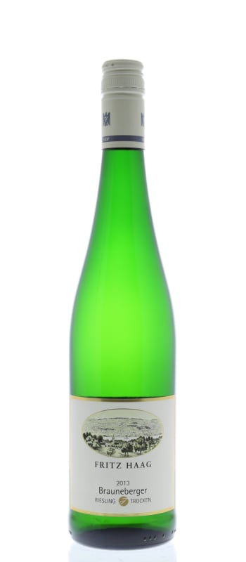 Fritz Haag Brauneberger Juffer Trocken Riesling 2013 Front Bottle Shot
