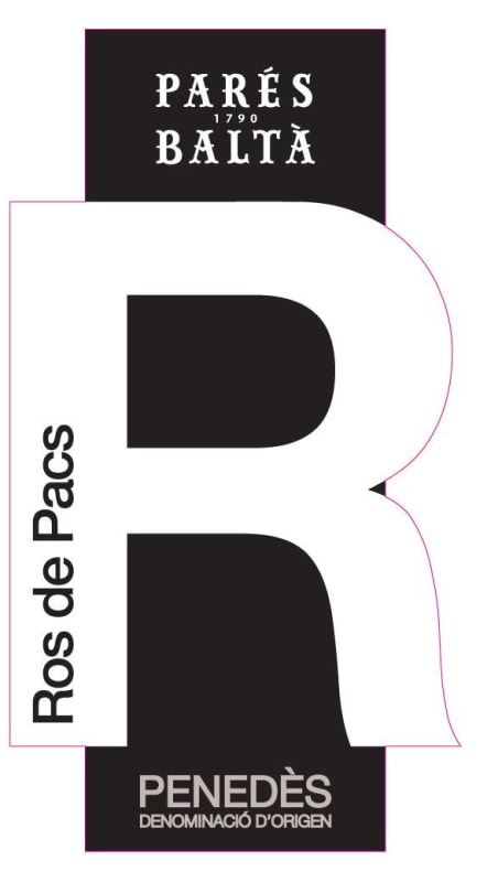 Pares Balta Ros de Pacs 2015 Front Label