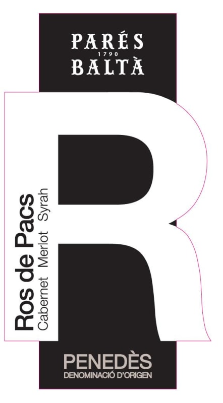 Pares Balta Ros de Pacs 2013 Front Label