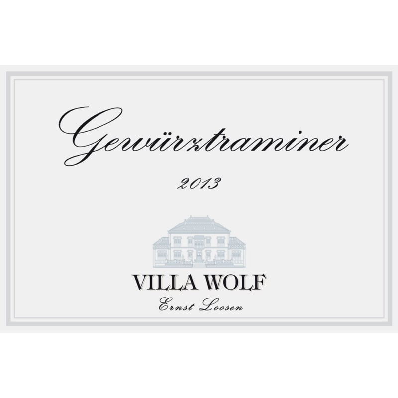 Villa Wolf Pfalz Gewurztraminer 2013 Front Label