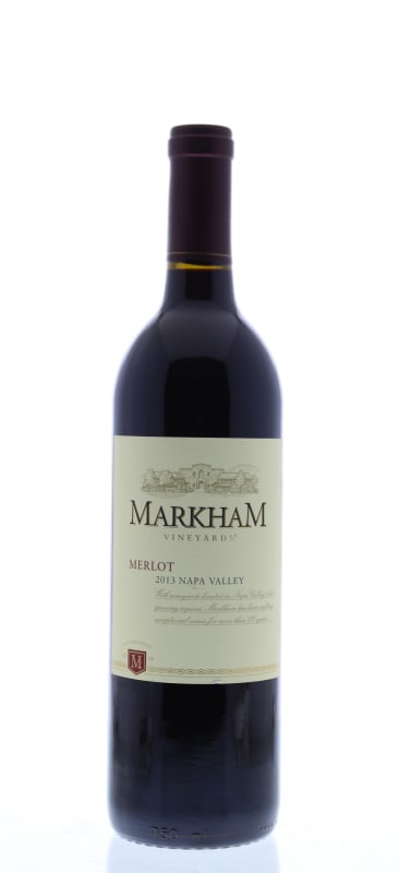 Markham Merlot 2013 Front Bottle Shot