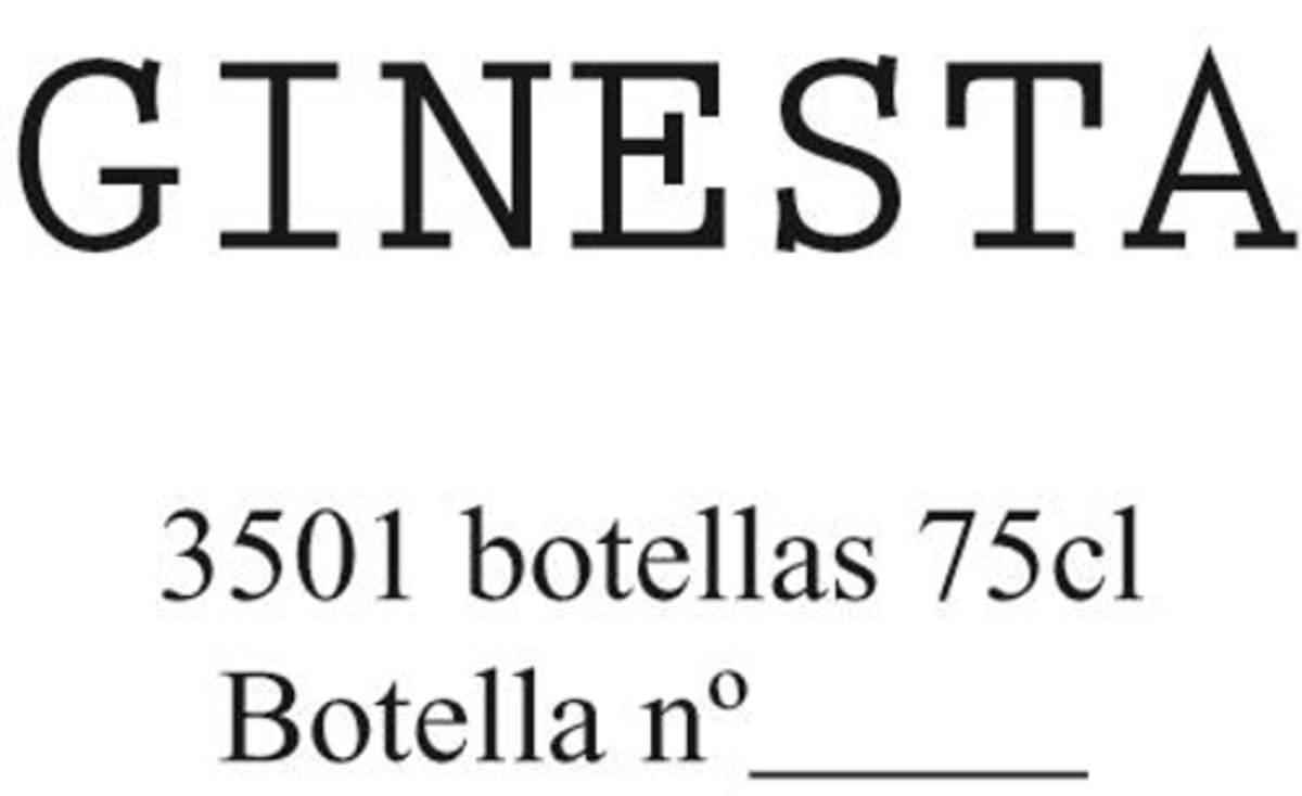Pares Balta Ginesta 2015 Front Label
