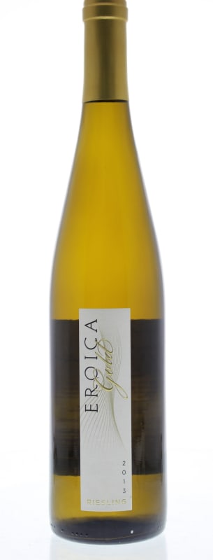Eroica Gold Riesling 2013 Front Bottle Shot