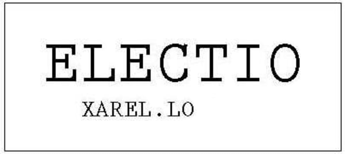 Pares Balta Electio 2007 Front Label