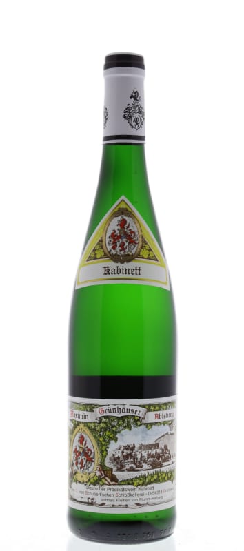 Maximin Grunhaus Abtsberg Riesling Kabinett 2012 Front Bottle Shot