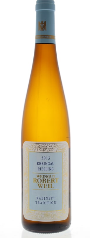 Robert Weil Rheingau Riesling Kabinett 2013 Front Bottle Shot