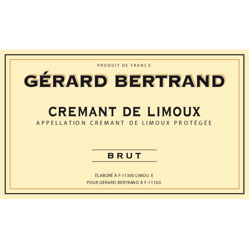 Gerard Bertrand Cremant de Limoux Brut Rose 2013 Front Label