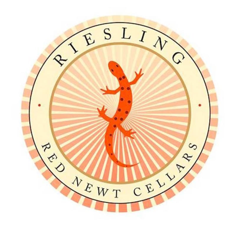 Red Newt Cellars Circle Riesling 2013 Front Label